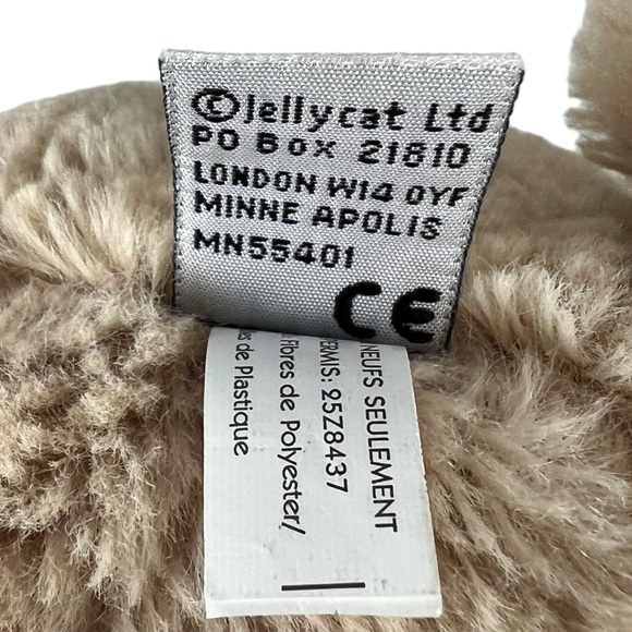 Jellycat Bunny Plush Bashful Rabbit Tan Doll 14” Soft Cute Cuddle Baby Kids EUC - Picture 4 of 6